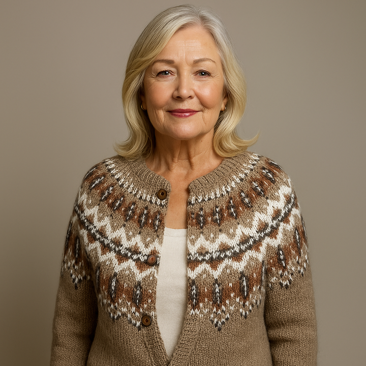 Marita™ - Klassinen Islannin Villa Vintage Neulecardigan