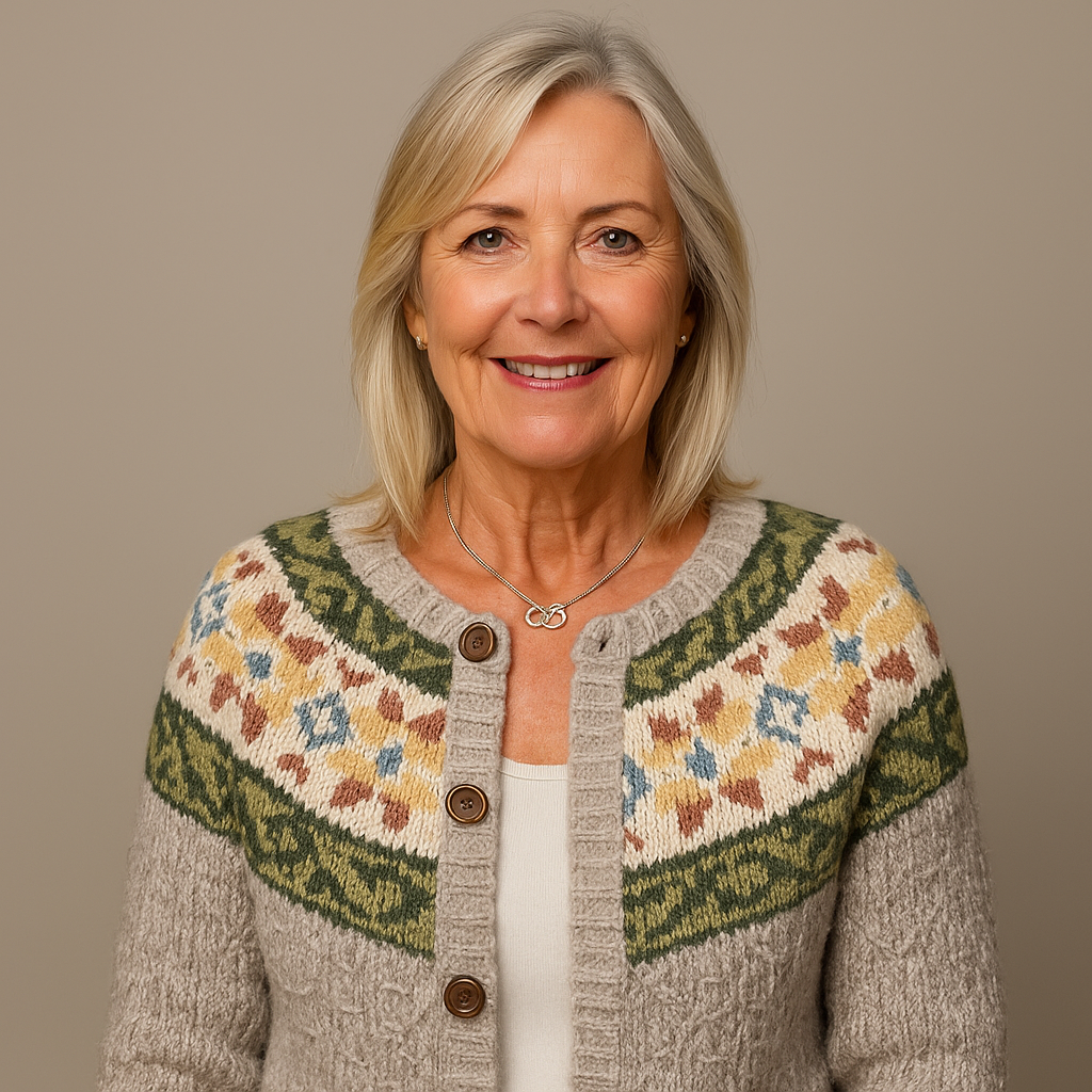 Taina™ - Inspiroitunut Vintage Islannin Villa Neuletakki