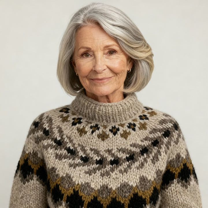 Ilona™ - Pyöreä kaula-aukko neule