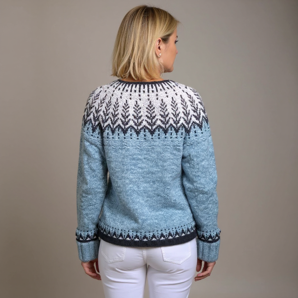 Reetta™ - Retro Islannin Villa Cardigan