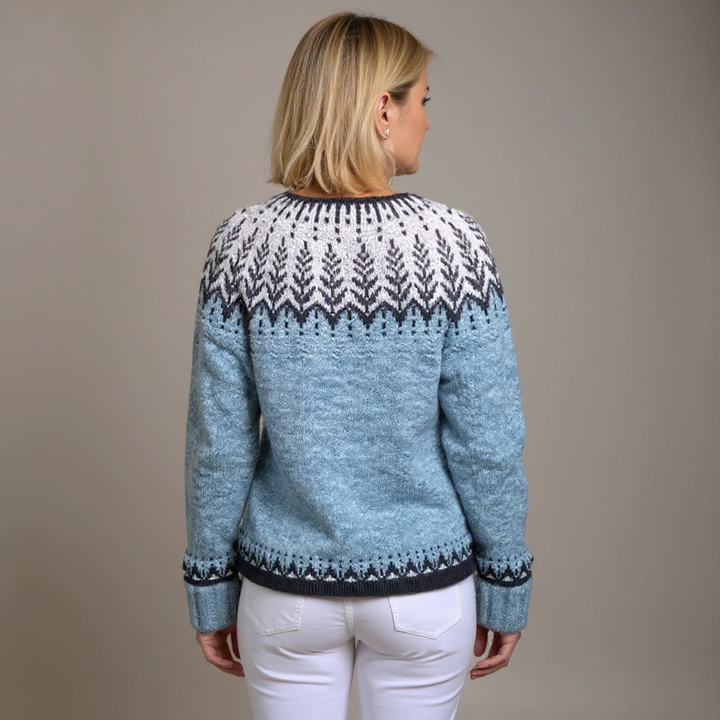Reetta™ - Retro Islannin Villa Cardigan