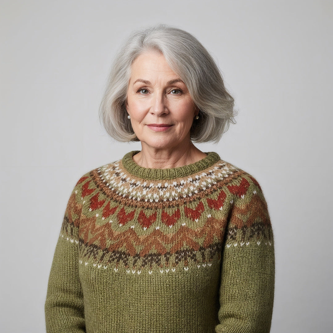 Saara™ - Vintage Neulepaita